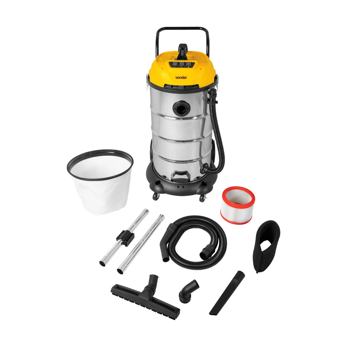 Aspirador de Pó e Líquidos 3600W APV3690 220V VONDER  Aspirador de Pó e Líquidos 3600W APV3690 220V VONDER