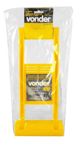 Suporte plástico para carregar chapas de Drywall/MDF VONDER