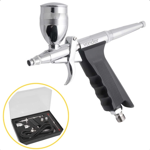 Aerógrafo com acessórios 16 peças VONDER Aerógrafo com acessórios 16 peças VONDER