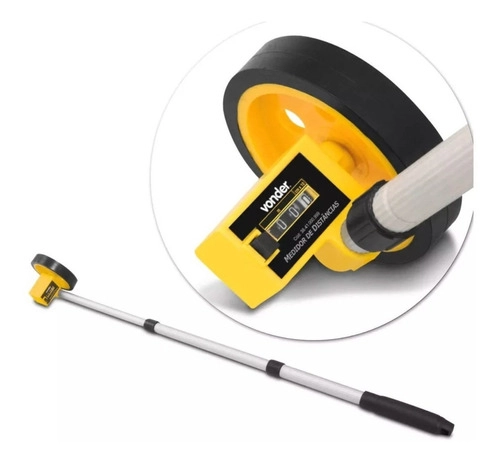 Medidor de Distância com Roda Trena 4 Dígitos Vonder Medidor de Distância com Roda Trena 4 Dígitos Vonder