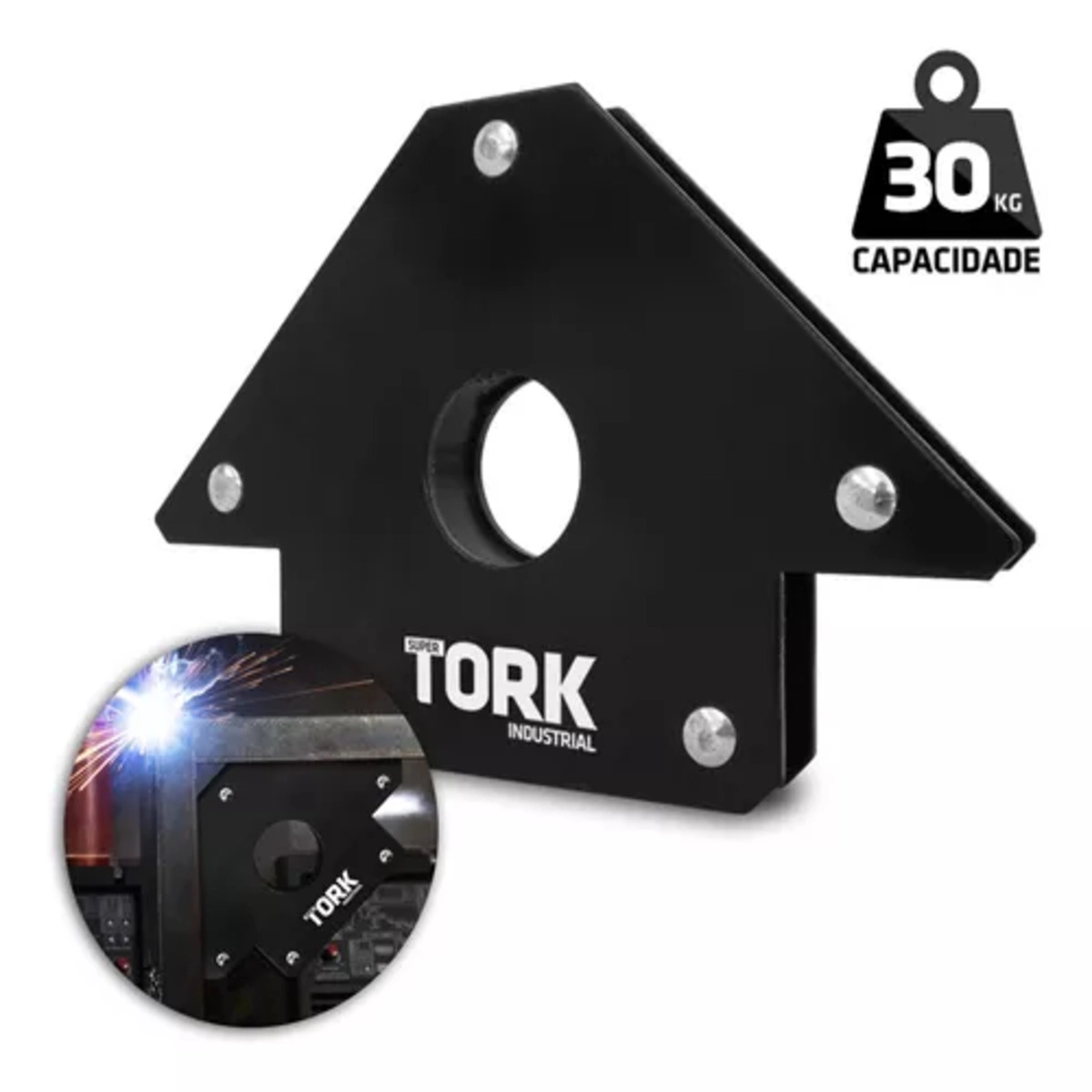 Esquadro Magnético TORK EM9030 30kg Esquadro Magnético TORK EM9030 30kg