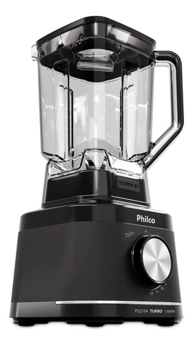 Liquidificador 12 velocidades 1500W 3,1L PLQ15A 110V Philco Liquidificador 12 velocidades 1500W 3,1L PLQ15A 110V Philco