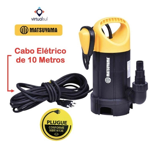 Bomba Submersa 1HP 750W Matsuyama