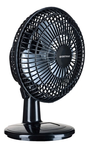 Ventilador Mini Turbo 20CM PRETO/ PRATA Ventimais