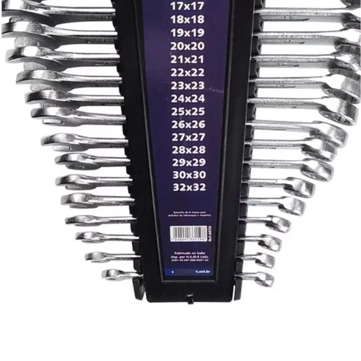 Chave Combinada 6mm A 32mm C/26Pçs BRASFORT