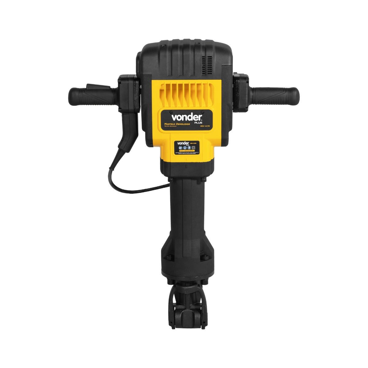Martelo demolidor 2.200W 78 joules 220V MDV2278 VONDER PLUS Martelo demolidor 2.200W 78 joules 220V MDV2278 VONDER PLUS