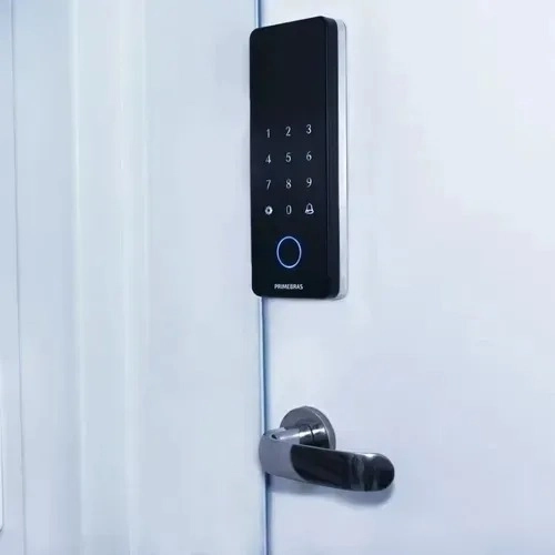 Fechadura Biometrica Athenas Madeira Bluetooth PRIMEBRAS Fechadura Biometrica Athenas Madeira Bluetooth PRIMEBRAS