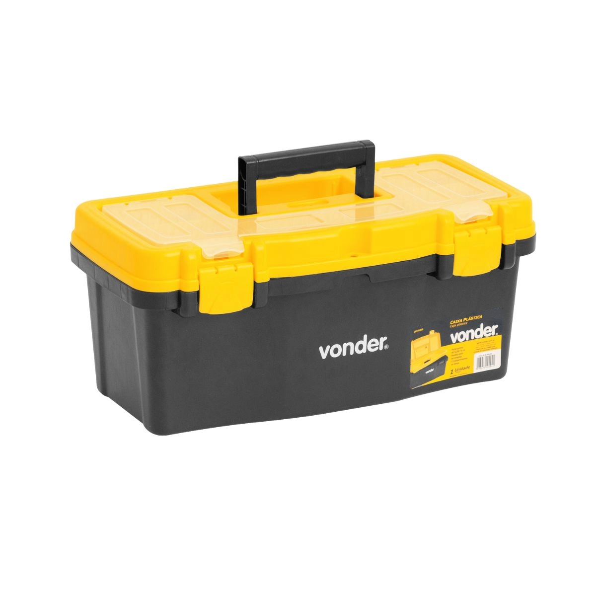 Caixa para ferramentas plástica CPV0405 VONDER  Caixa para ferramentas plástica CPV0405 VONDER