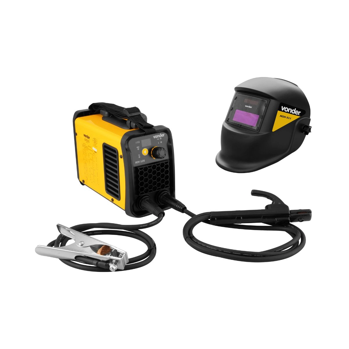 Inversor para solda IM125 c/ máscara Bivolt VONDER 