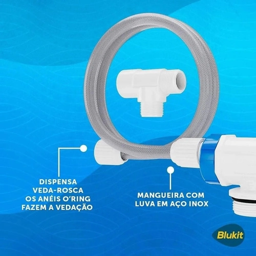 Válvula Duchão 3/4" e 1.1/2" para Caixa d'água BLUKIT