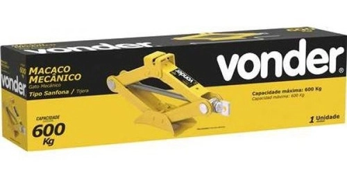 Macaco mecânico 0,6 tonelada tipo sanfona VONDER