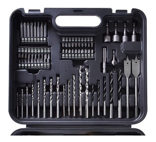 Parafusadeira/Furadeira 12V c/ Impacto Vonder com 74 Peças PFV074 Bivolt Parafusadeira/Furadeira 12V c/ Impacto Vonder com 74 Peças PFV074 Bivolt