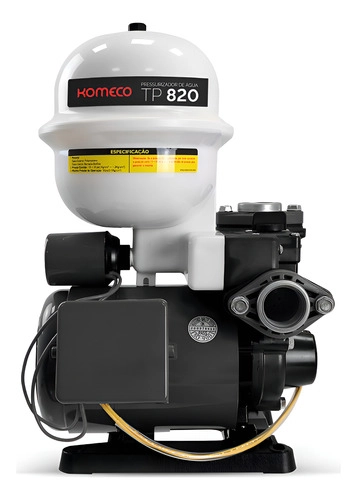 PRESSURIZADOR DE AGUA TP 820 G3 BIVOLT KOMECO PRESSURIZADOR DE AGUA TP 820 G3 BIVOLT KOMECO