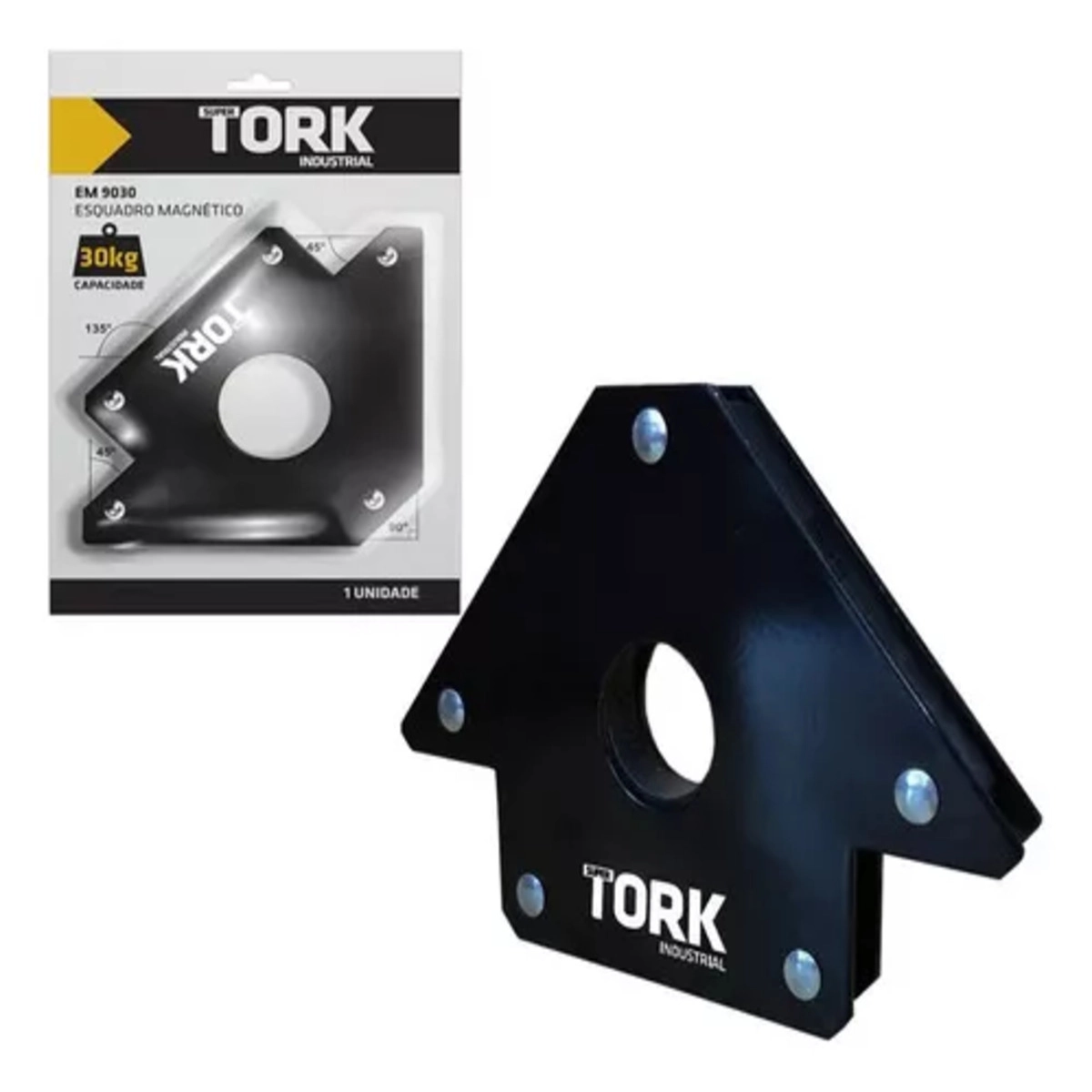 Esquadro Magnético TORK EM9030 30kg Esquadro Magnético TORK EM9030 30kg