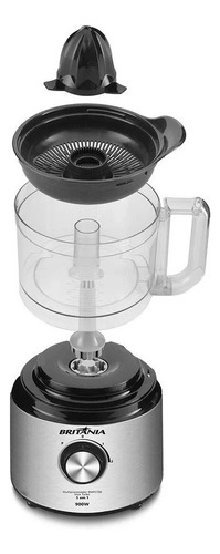Multiprocessador 5 em 1 Inox Turbo Bmp2700p 220V Britânia Multiprocessador 5 em 1 Inox Turbo Bmp2700p 220V Britânia
