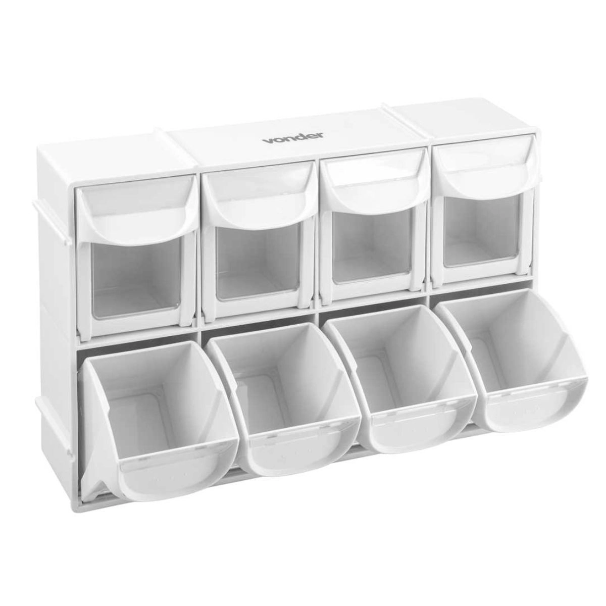Organizador plástico com 8 gavetas OPV0305 VONDER