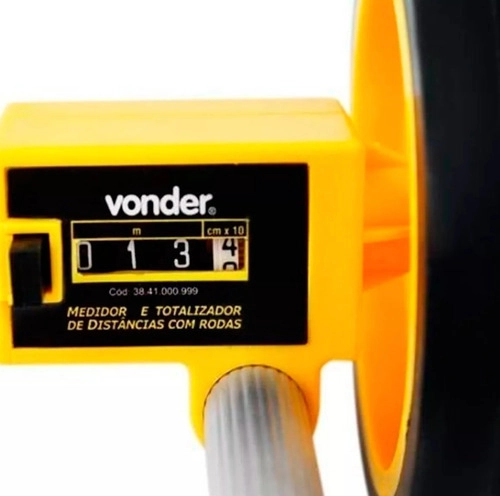 Medidor de Distância com Roda Trena 4 Dígitos Vonder Medidor de Distância com Roda Trena 4 Dígitos Vonder