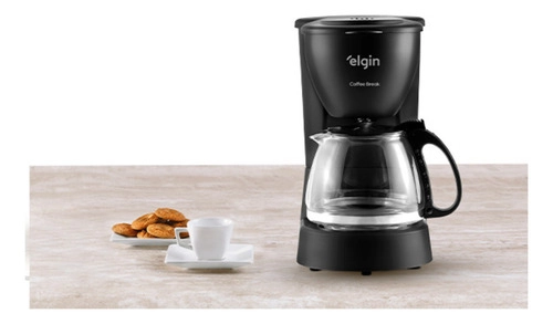 Cafeteira Elétrica 15 Xícaras Coffee Break Preta Elgin 127V Cafeteira Elétrica 15 Xícaras Coffee Break Preta Elgin 127V