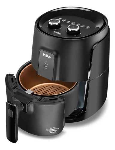 Fritadeira Air Fryer Philco PFR15PG Gourmet Black Fritadeira Air Fryer Philco PFR15PG Gourmet Black