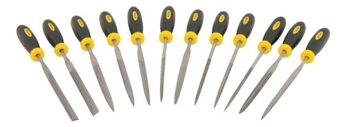 Jogo de limas agulha com cabo com 12 peças VONDER  Jogo de limas agulha com cabo com 12 peças VONDER