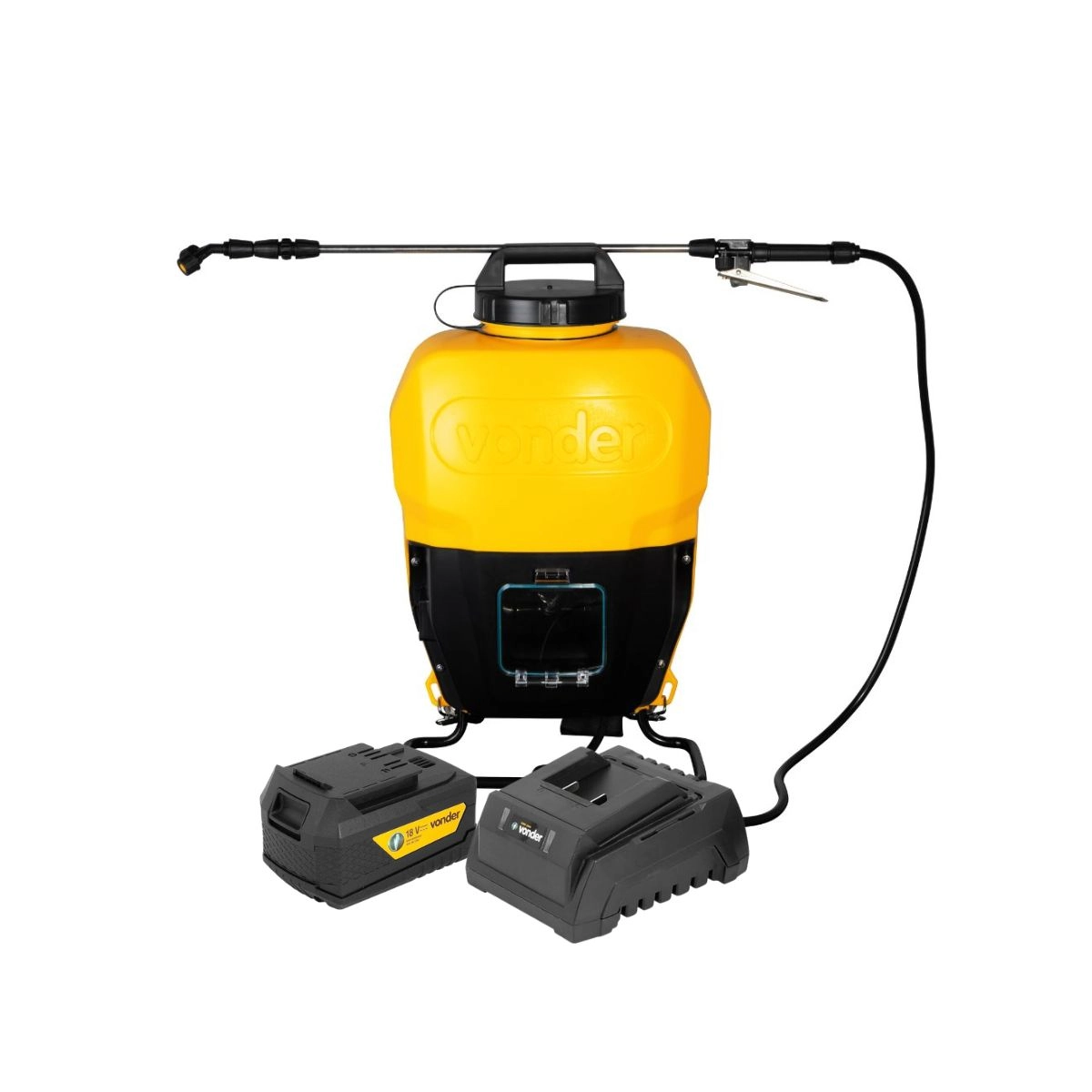 Kit Pulverizador agrícola IPV1836 bateria+carregador VONDER 