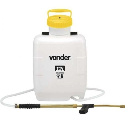 Pulverizador costal agrícola 12 litros tipo trombone PU120 VONDER Pulverizador costal agrícola 12 litros tipo trombone PU120 VONDER