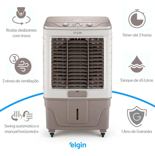 Climatizador Portátil Big Air 45 Litros 110V ELGIN Climatizador Portátil Big Air 45 Litros 110V ELGIN