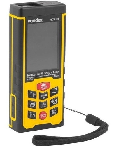 Trena a Laser Medidor de Distância 100m MDV100 Vonder Trena a Laser Medidor de Distância 100m MDV100 Vonder