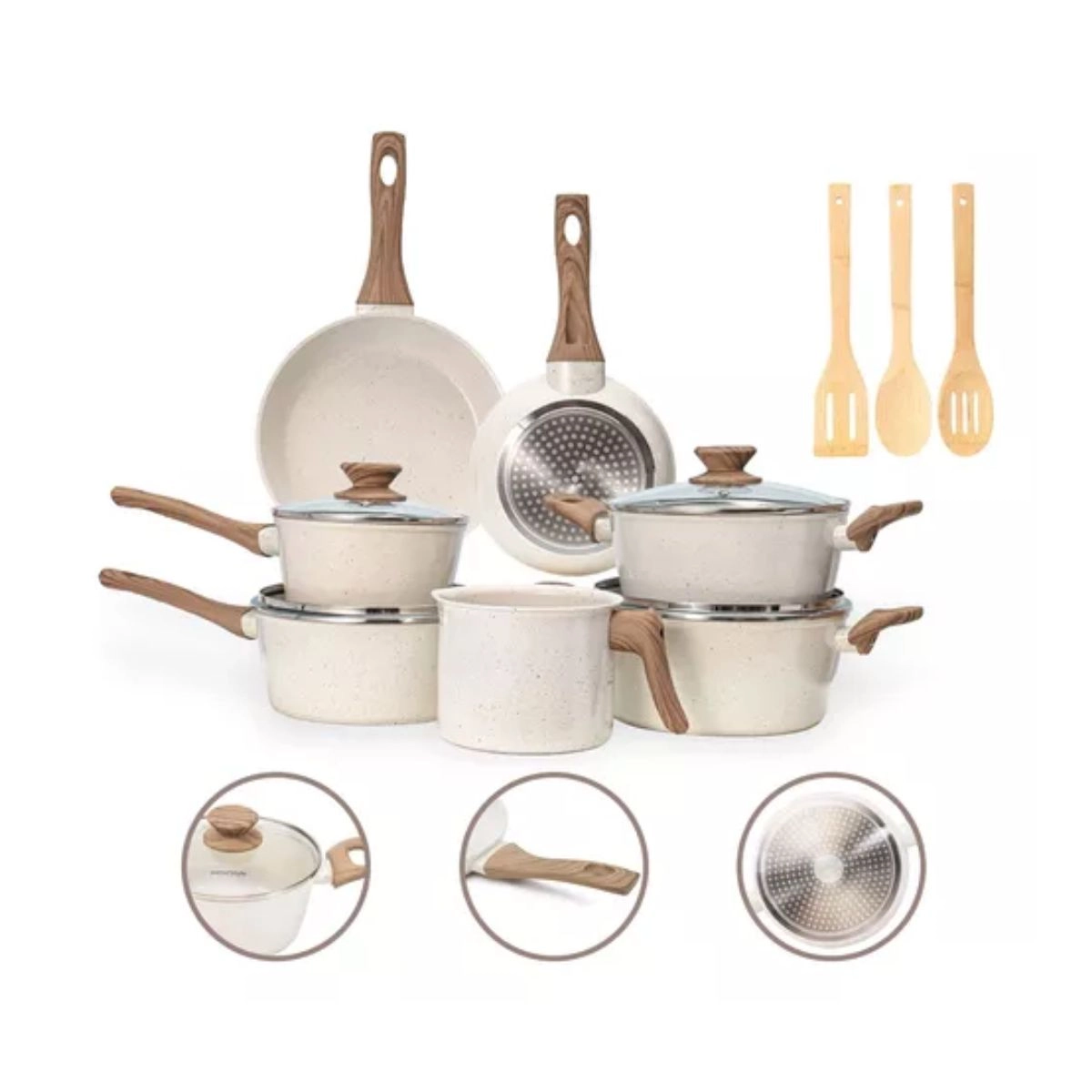 Jogo De Panelas Antiaderente Cerâmica Mimo Style Jogo De Panelas Antiaderente Cerâmica Mimo Style