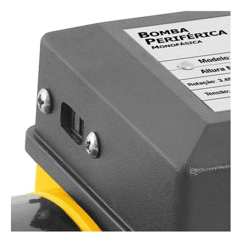 Bomba Periférica / Motobomba 1/2 Cv Bivolt BPV375 Vonder Bomba Periférica / Motobomba 1/2 Cv Bivolt BPV375 Vonder