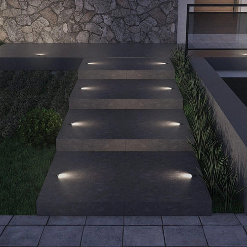 Balizador Preto LED Germany 1W 1 Facho IP65 Bivolt Branco Quente 3000k (Luz Amarelada) Balizador Preto LED Germany 1W 1 Facho IP65 Bivolt Branco Quente 3000k (Luz Amarelada)