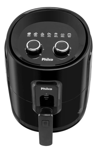 Fritadeira Air Fryer Philco PFR15PG Gourmet Black Fritadeira Air Fryer Philco PFR15PG Gourmet Black
