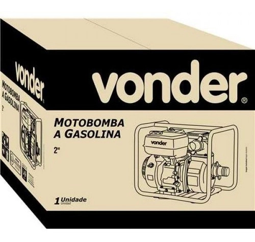 Motobomba a gasolina 2" 4 tempos VONDER