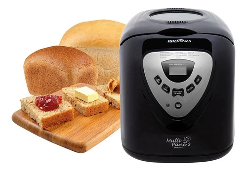 Panificadora Britânia Multipane Preto Panificadora Britânia Multipane Preto