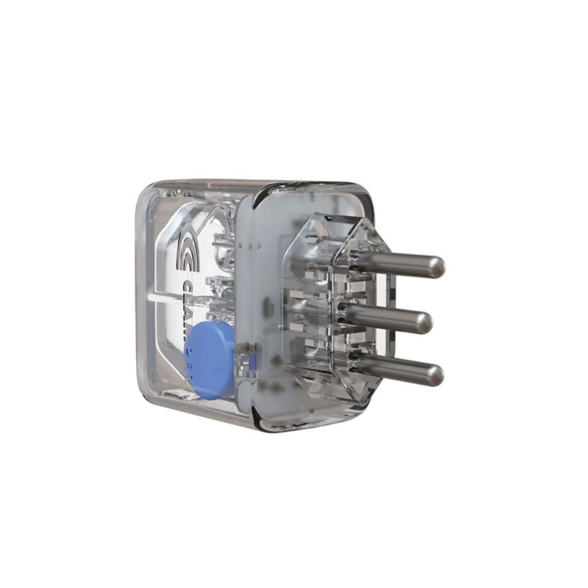 Protetor DPS Pocket LCF 3 Pinos Transparente 10A Clamper Protetor DPS Pocket LCF 3 Pinos Transparente 10A Clamper