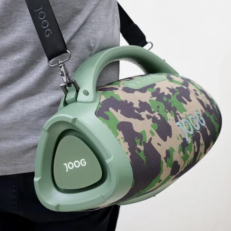 Caixa de Som One HiFi JOF01 200W 2 microfones Camuflado JOOG Caixa de Som One HiFi JOF01 200W 2 microfones Camuflado JOOG