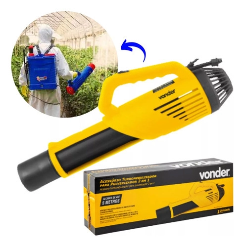Acessório turbonebulizador para pulverizador 2 em 1 VONDER Acessório turbonebulizador para pulverizador 2 em 1 VONDER