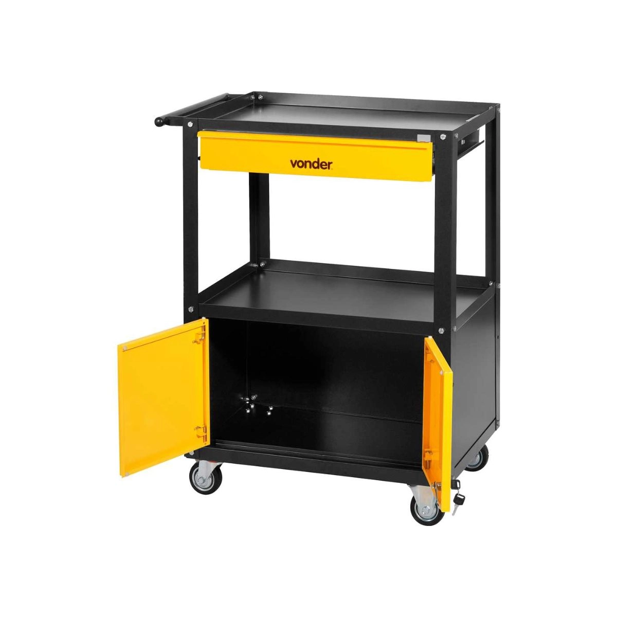 Carro para ferramentas desmontável com 1 gaveta VONDER Carro para ferramentas desmontável com 1 gaveta VONDER
