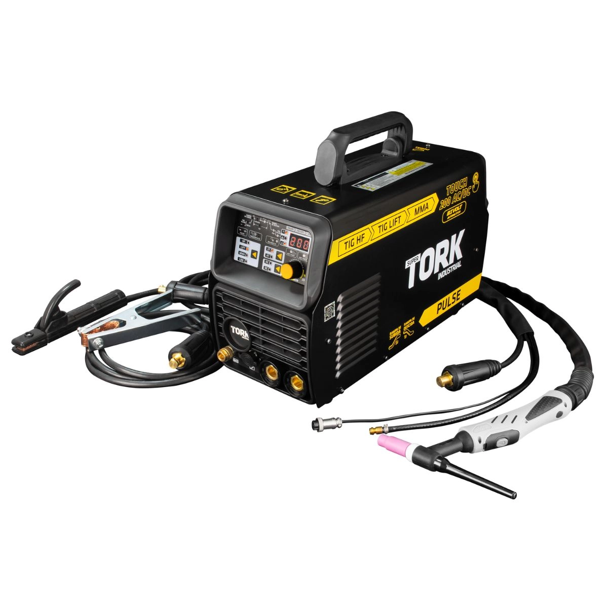Maquina de Solda TORK Touch 200 AC/DC MMA TIGHF TIGLIFT BV