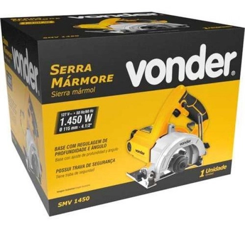 Serra mármore SMV1450 sem disco 110V VONDER
