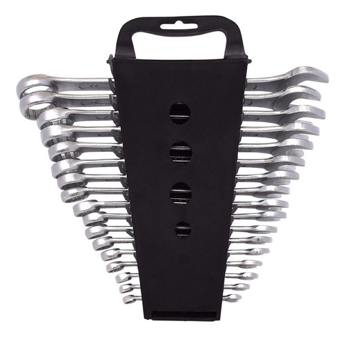 Chave Combinada 6mm a 22mm C/17Pçs BRASFORT