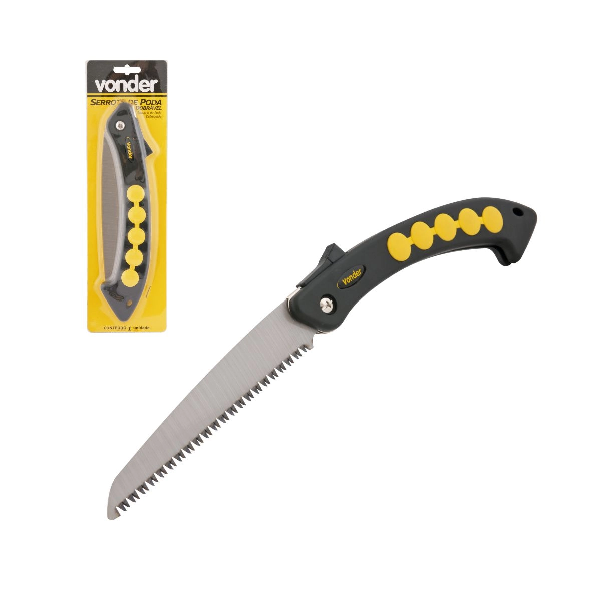 Serrote dobrável de poda 7 dentes VONDER Serrote dobrável de poda 7 dentes VONDER