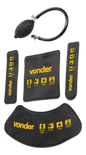 Jogo de Bolsas Infláveis 5 Peças Vonder Jogo de Bolsas Infláveis 5 Peças Vonder