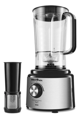 Multiprocessador 5 em 1 Inox Turbo Bmp2700p 220V Britânia Multiprocessador 5 em 1 Inox Turbo Bmp2700p 220V Britânia