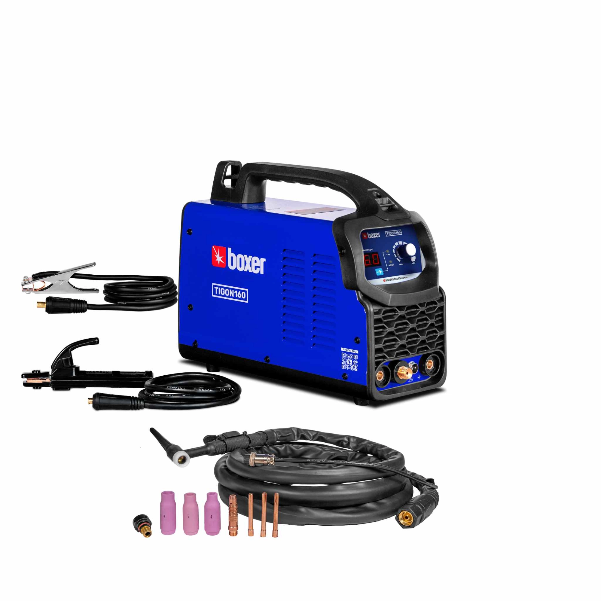 Maquina Inversor Solda Boxer TIGON160 Sem Máscara e Picareta 220V