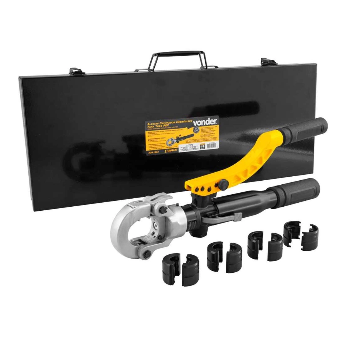 Alicate crimpador hidráulico para tubo PEX ACH1632 VONDER Alicate crimpador hidráulico para tubo PEX ACH1632 VONDER