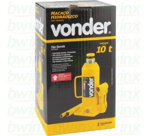 Macaco Hidráulico Garrafa Vonder