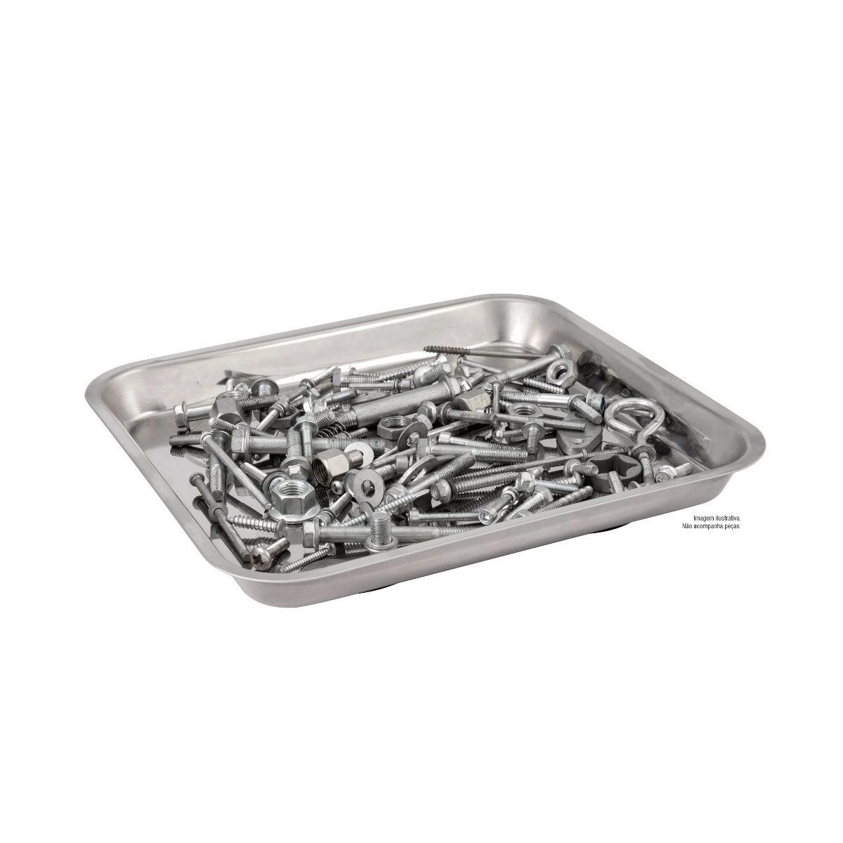 Bandeja magnética retangular inox 270mmx292mm VONDER 