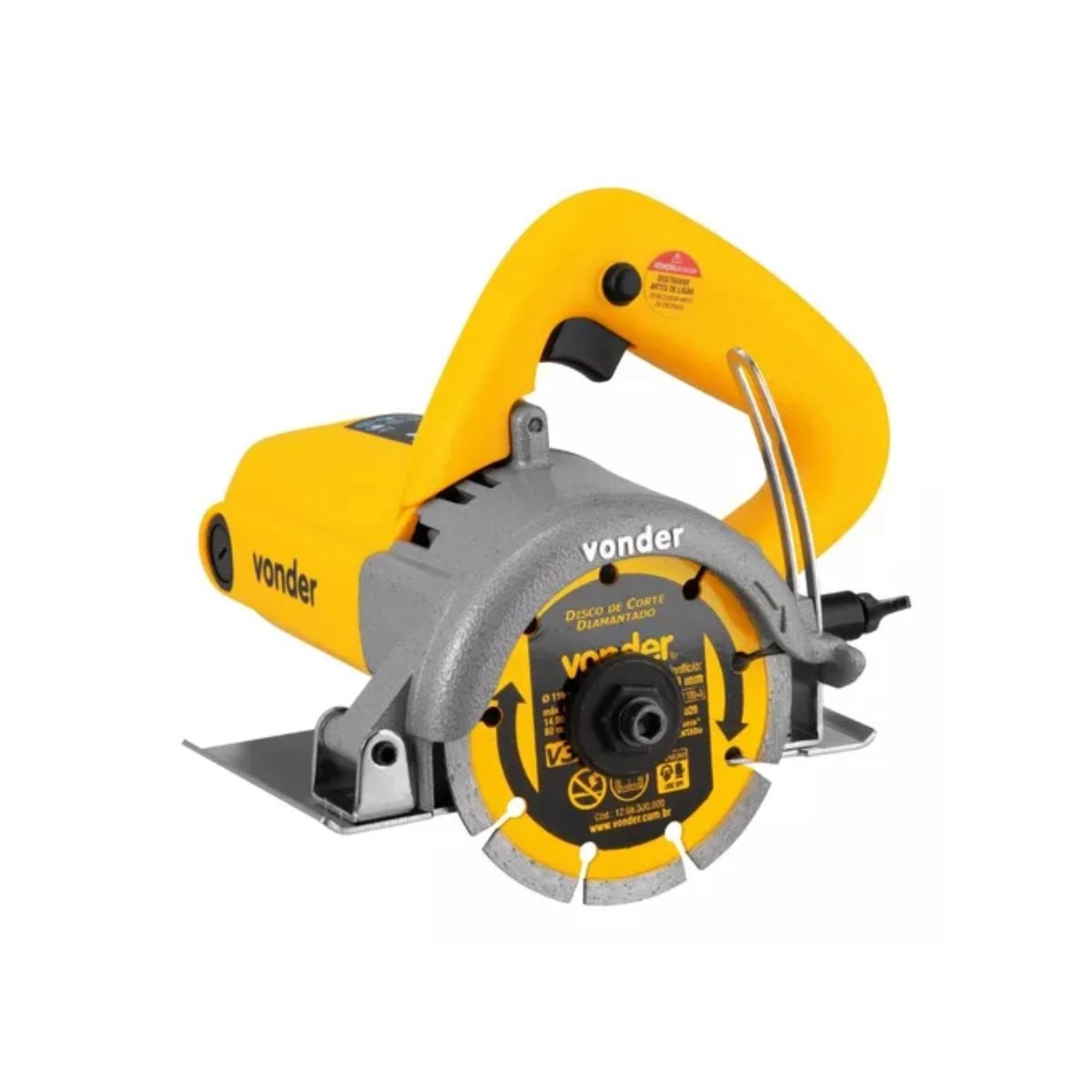 Serra Mármore SMV1300 Com Disco e Óculos de Brinde Vonder 110V