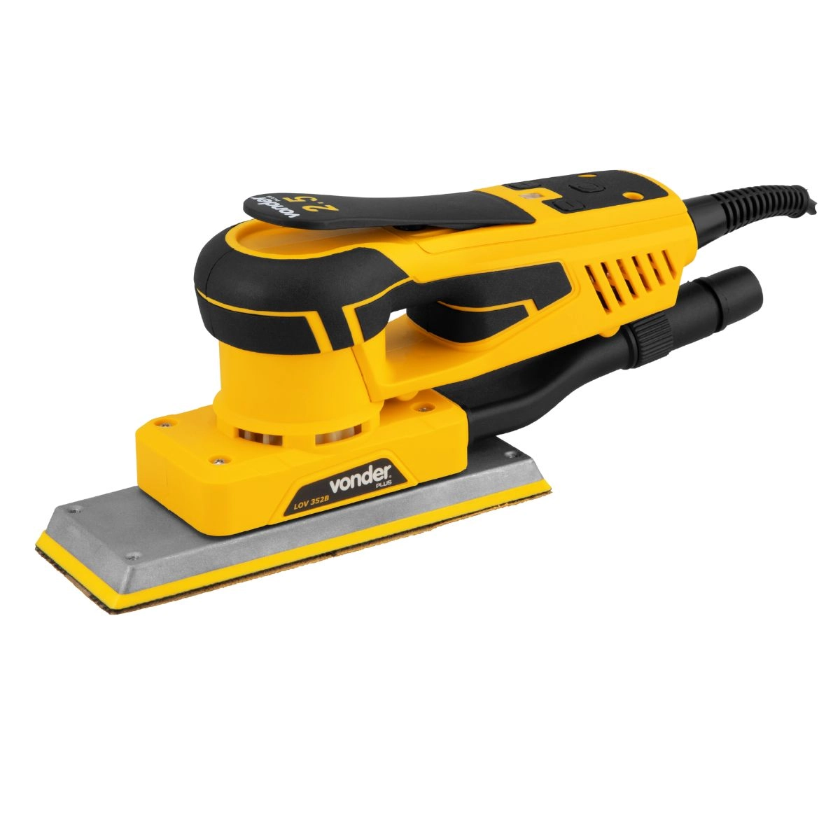 Lixadeira orbital 2.5 motor brushless 350W LOV352B VONDER